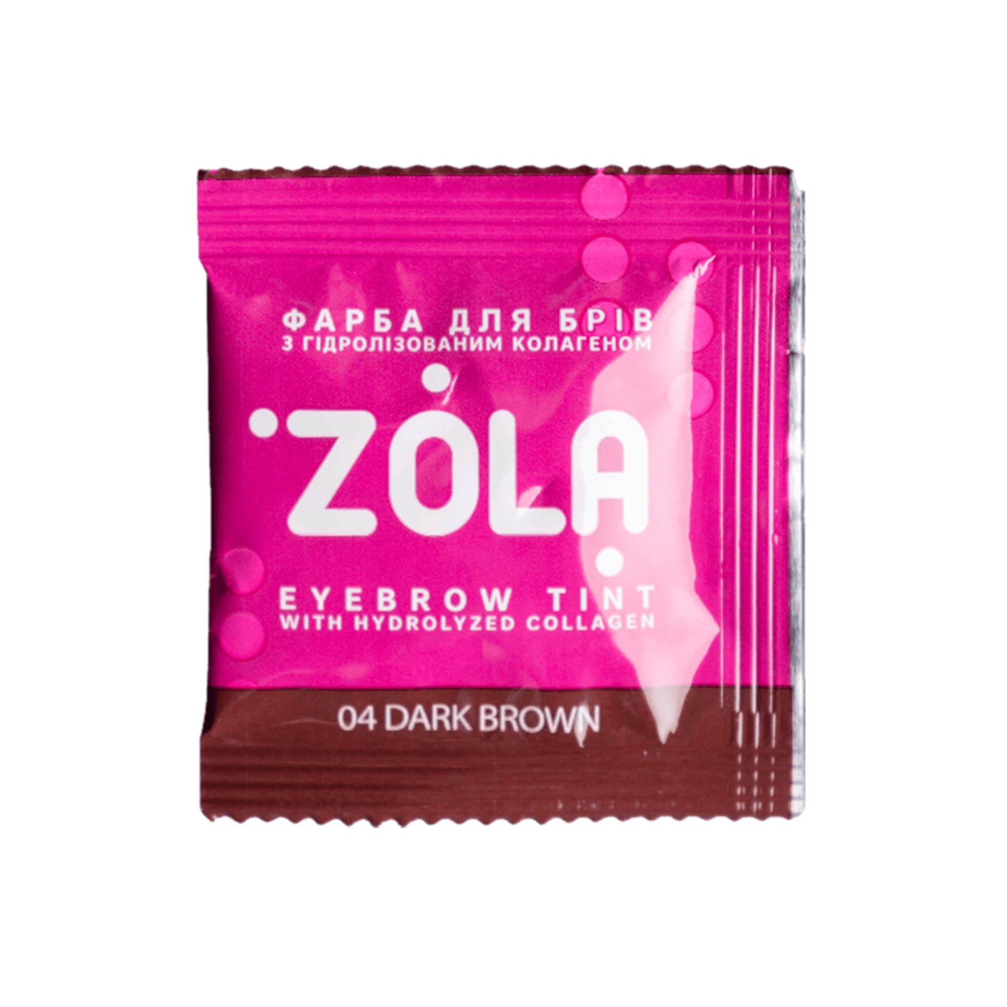 ZOLA Hybrid Dye 04 Donkerbruin Professionele wenkbrauwverf met een rijke donkerbruine tint en verzorgende ingrediënten. Inclusief oxidant voor een langdurig resultaat.