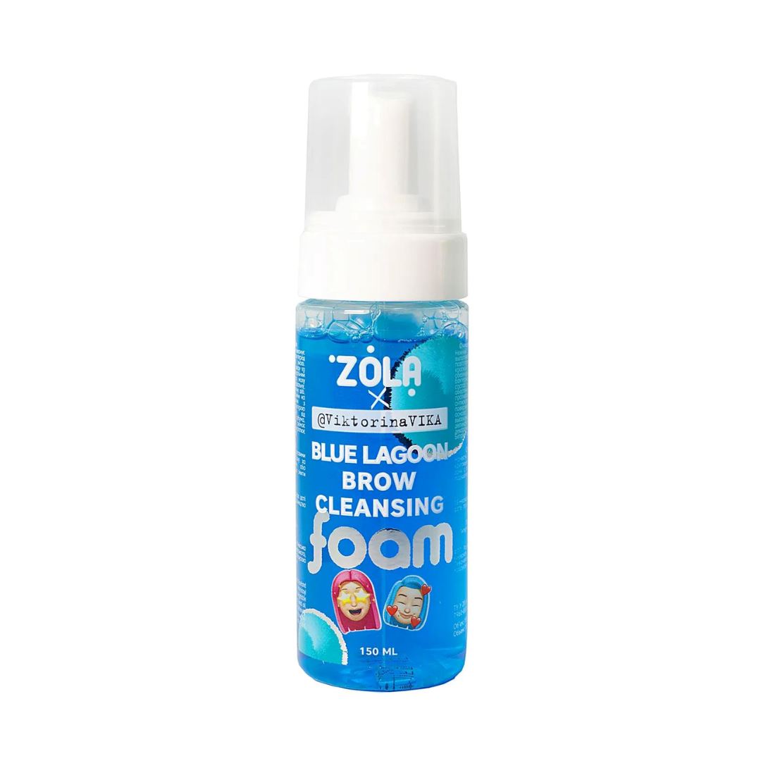 ZOLA Eyebrow Cleansing Foam – zachte wenkbrauwshampoo met IJslands mos voor een diepe reiniging en verzorging
