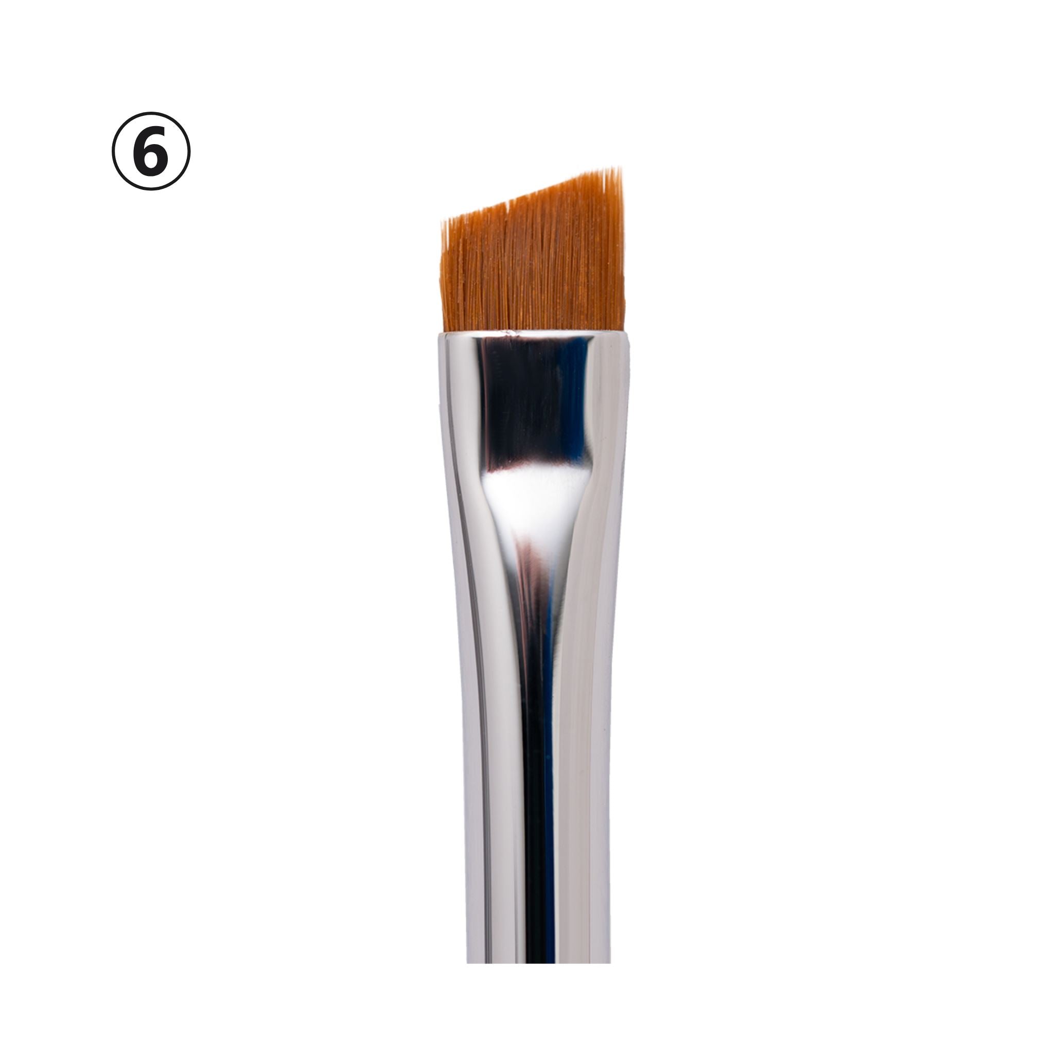 ZOLA Brush 06 afgeschuinde kwast voor precisiewerk en gelijkmatige applicatie