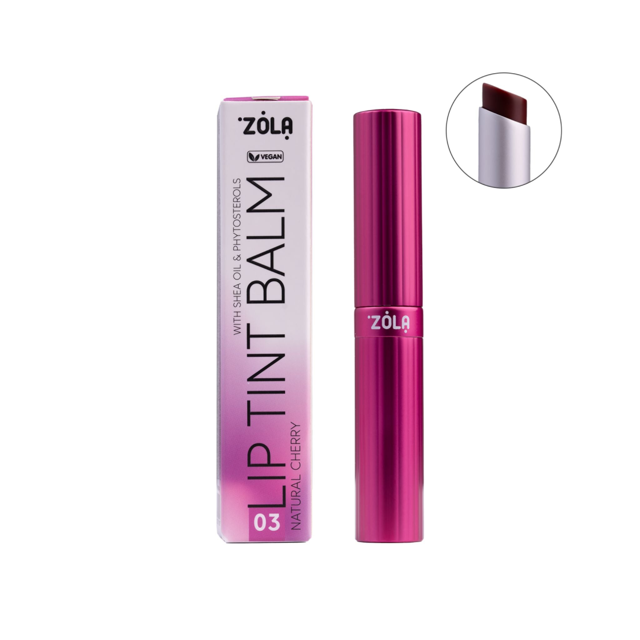Zola lippenbalsem in luxe verpakking met seabutter