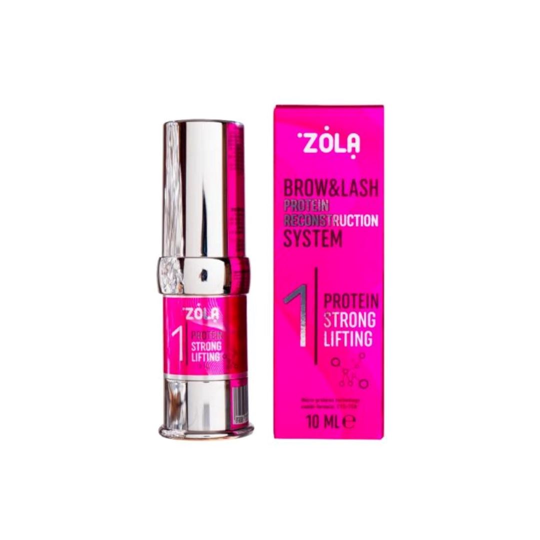 Stap 1 van Zola protein brow en Lash lamination systeem
