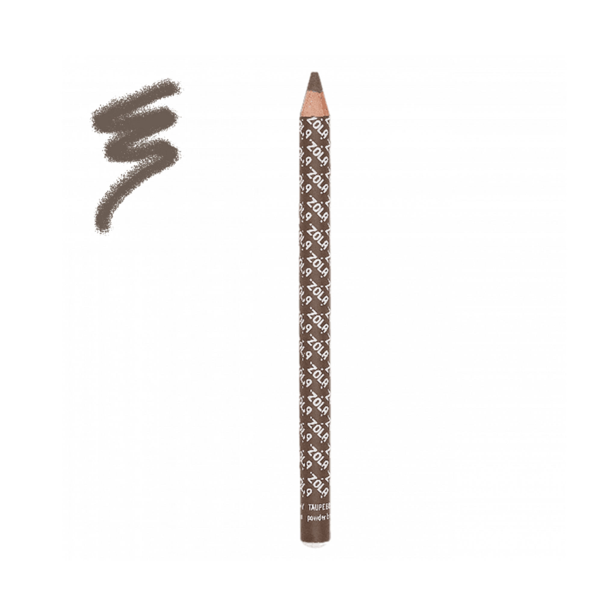 Zola poeder wenkbrauwpotlood in de kleur taupe