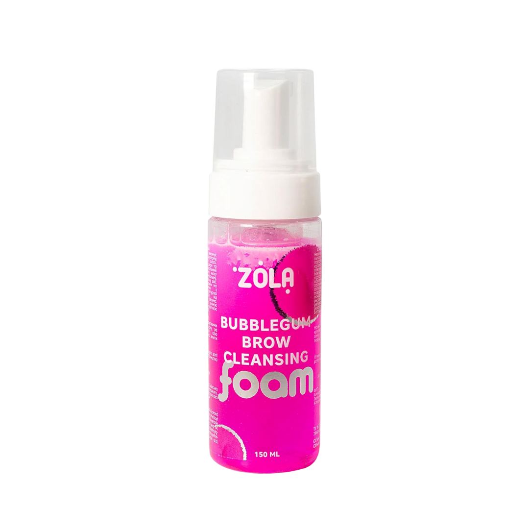 ZOLA Eyebrow Cleansing Foam – zachte wenkbrauwshampoo met IJslands mos voor een diepe reiniging en verzorging