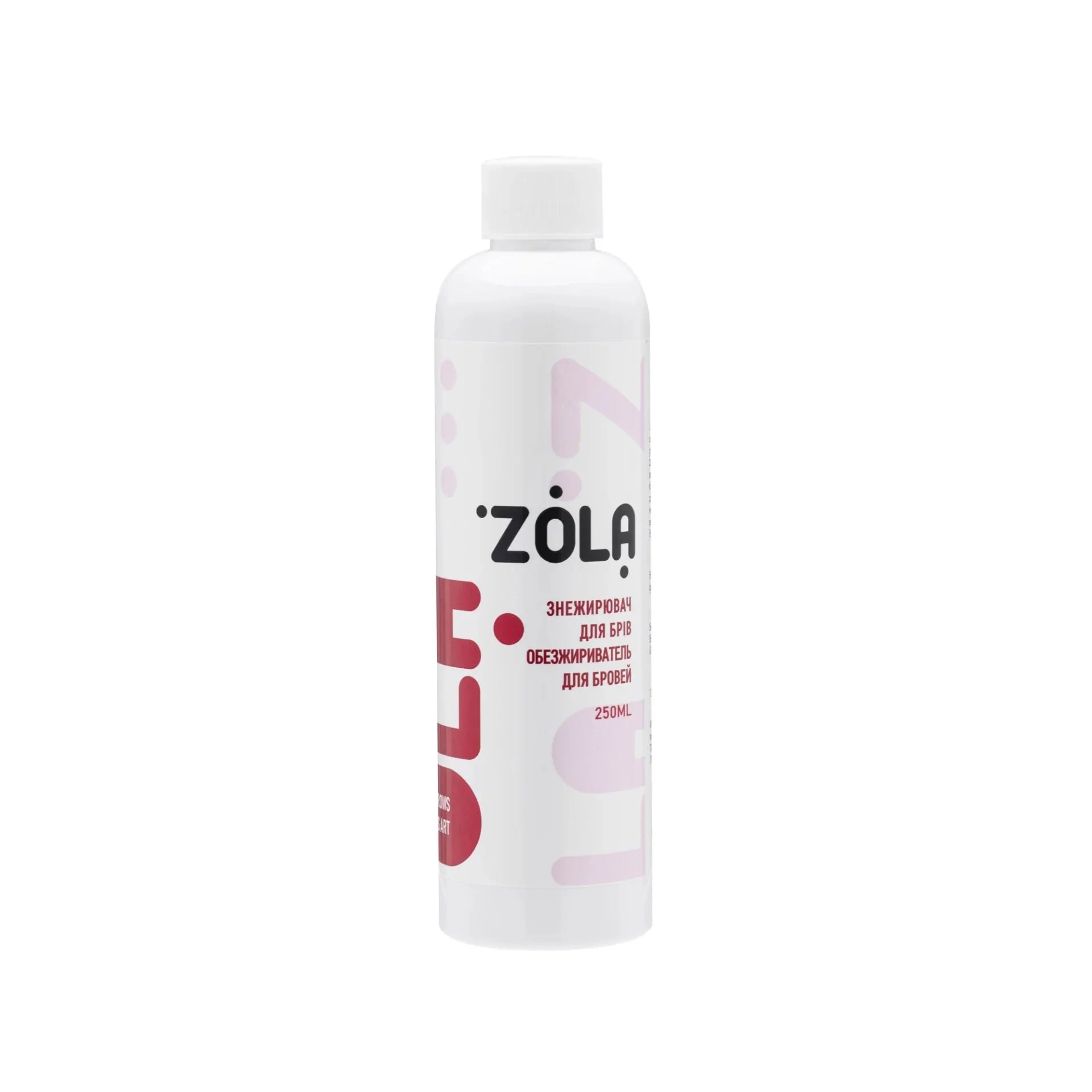 ZOLA Eyebrow Degreaser – professionele wenkbrauwontvetter voor een gelijkmatige, langdurige kleuring en effectieve reiniging van huid en haartjes.