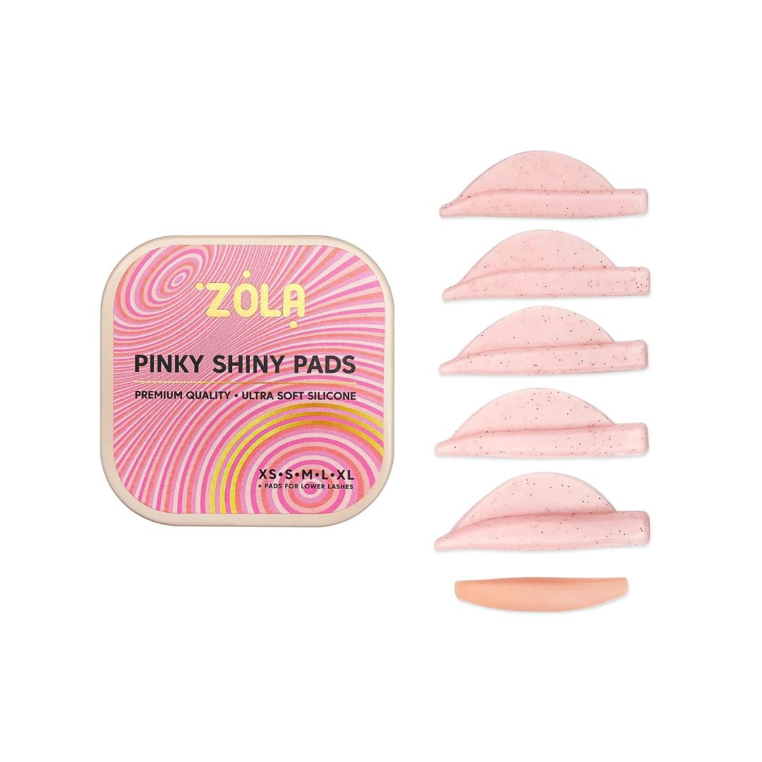 ZOLA Pinky Shiny Shields hoogwaardige siliconen Shields voor een gecombineerd liftend en krullend effect met maximaal comfort en fixatie.