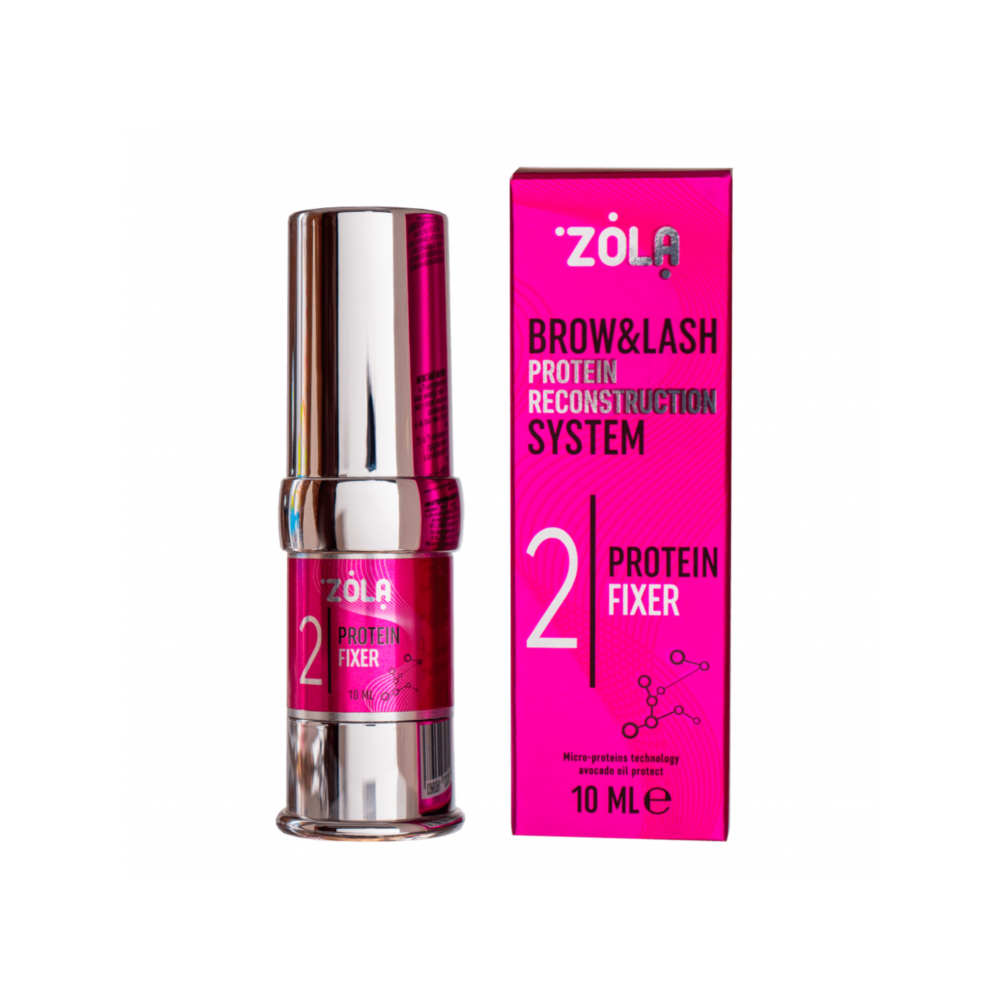 Step 2 van het Zola protein systeem voor brow lamination en wimperlift