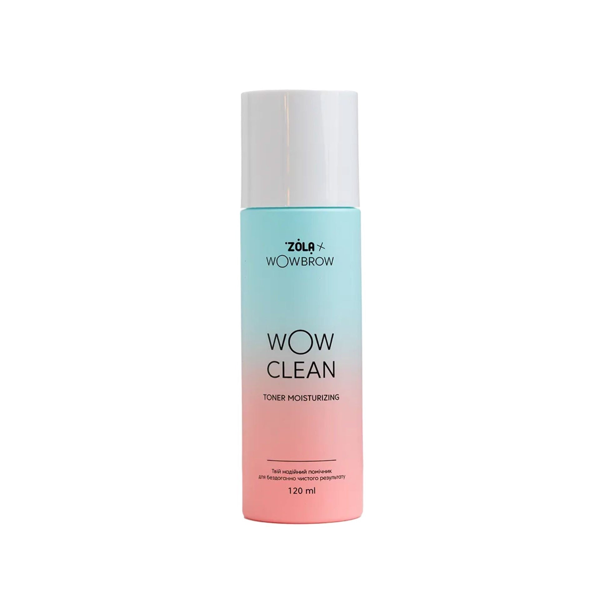 WOW Clean Toner  multifunctionele reiniger voor wimpers en wenkbrauwen. Verwijdert lijm en kleurresten, hydrateert en behoudt de pH balans.