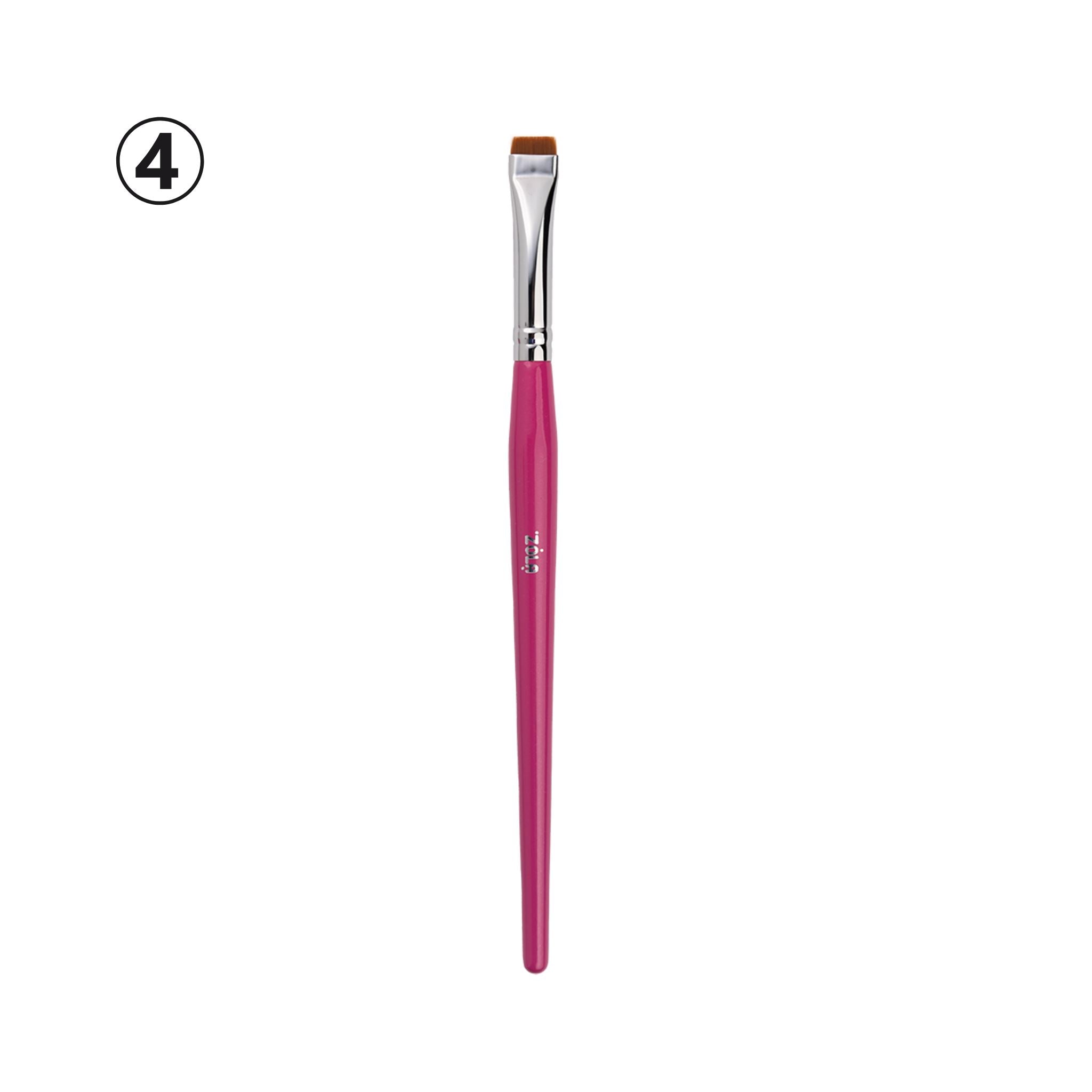 ZOLA Brush 04 platte brede kwast voor lashlift verf en maskerapplicatie

