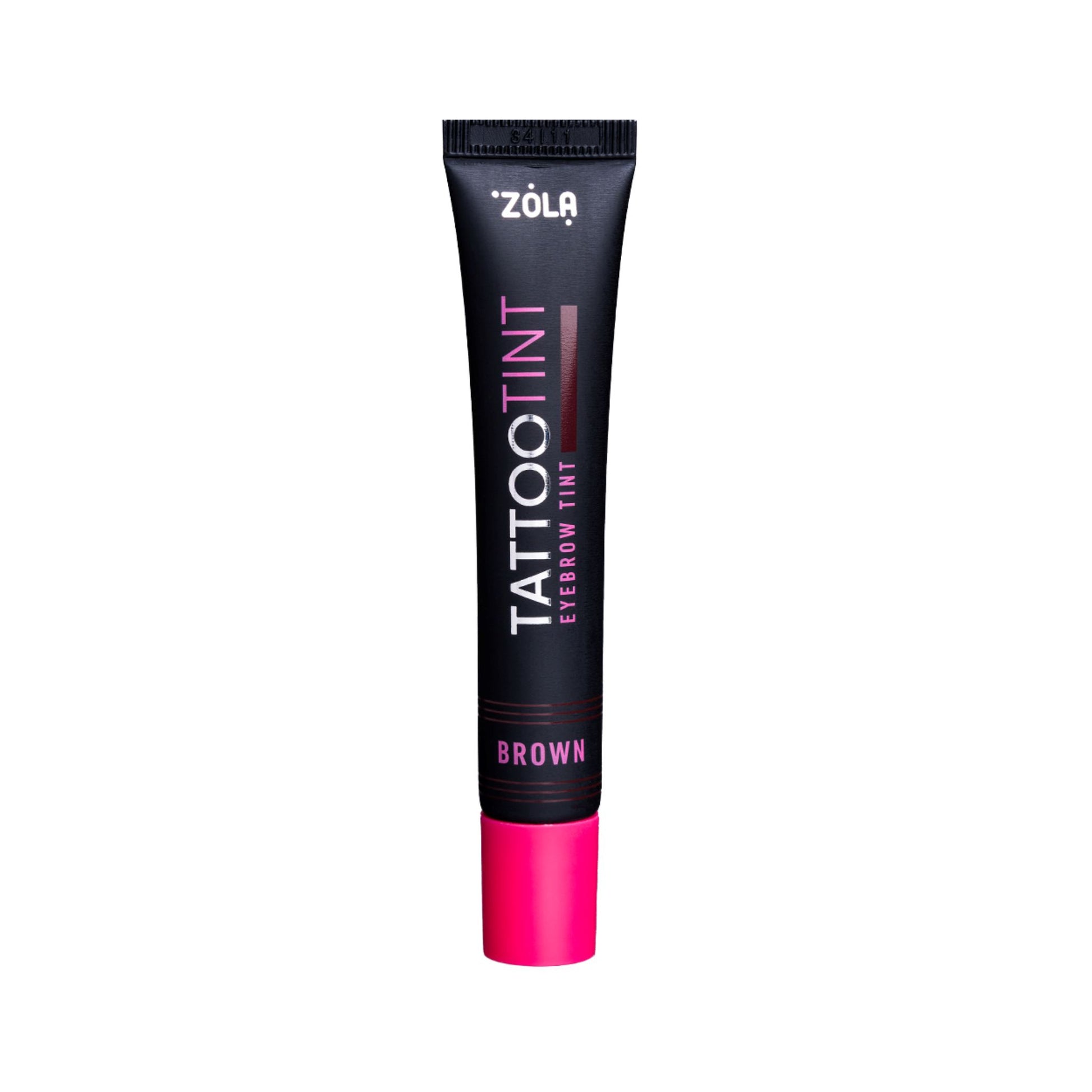ZOLA Tattoo Tint – direct pigment voor wenkbrauwen, creëert een afdruk op de huid zonder de haartjes te kleuren.