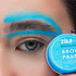 ZOLA Brow Paste met vitamine E en keratine, beschermt de huid tijdens het verven en creëert strakke wenkbrauwcontouren.