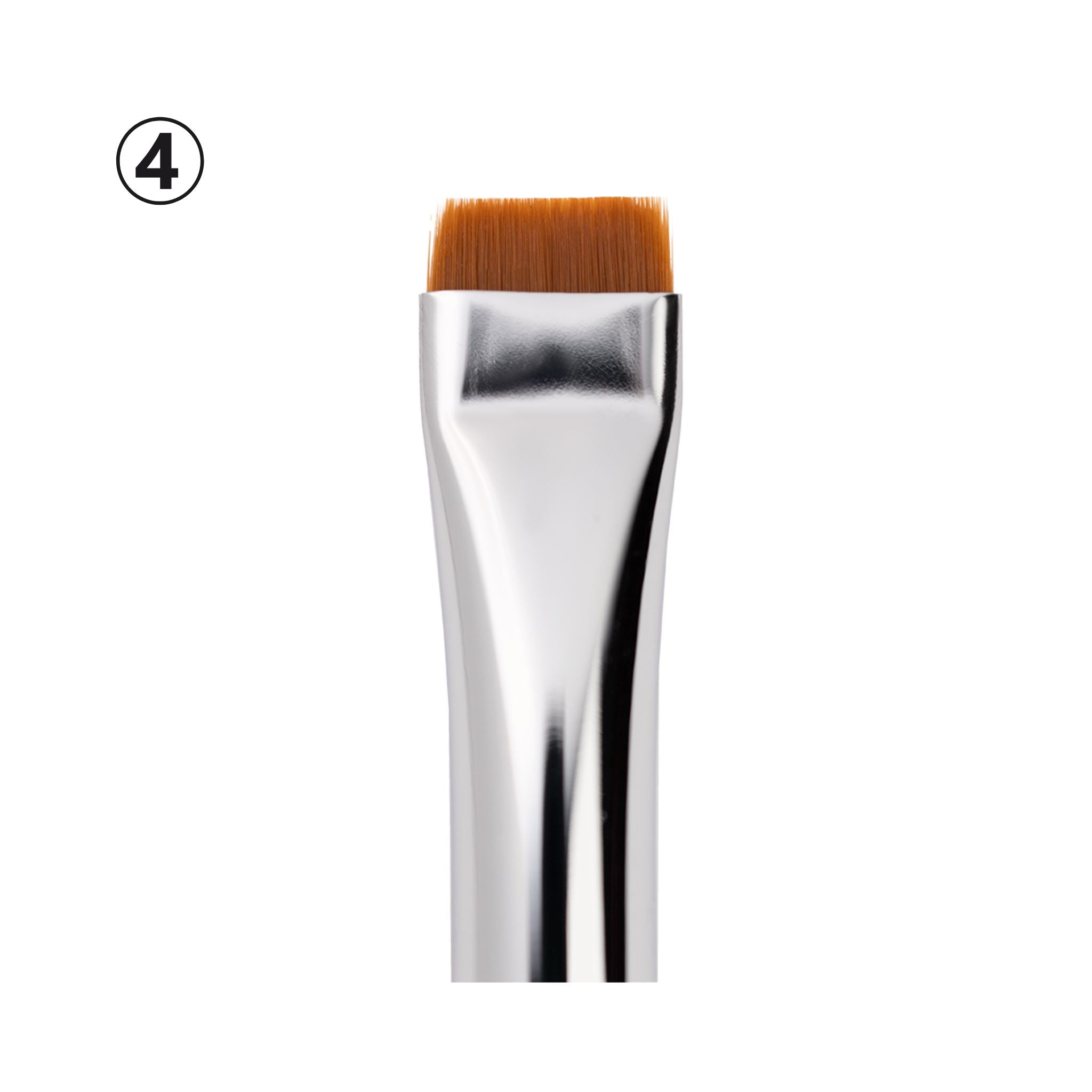 ZOLA Brush 04 platte brede kwast voor lashlift verf en maskerapplicatie

