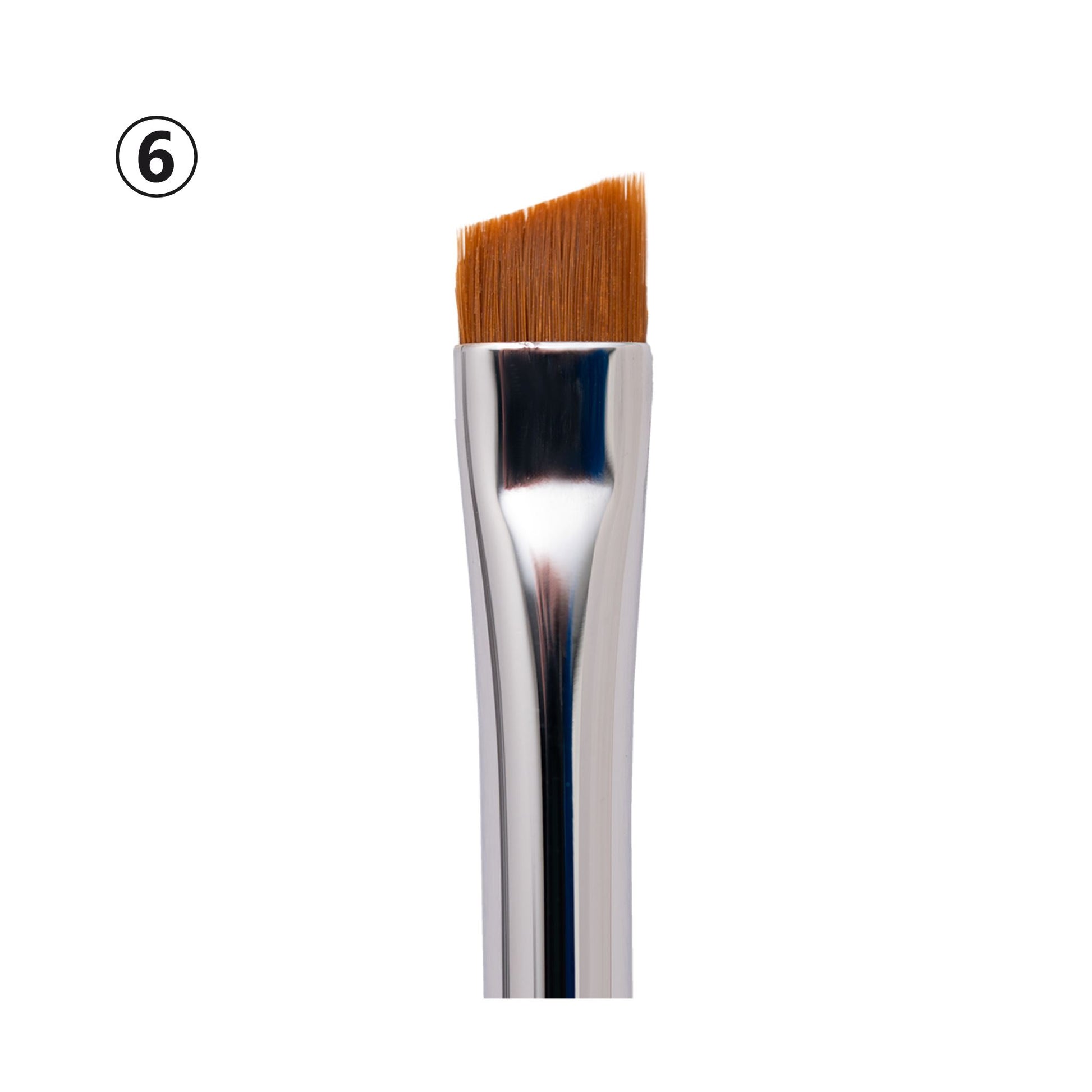 ZOLA Brush 06 afgeschuinde kwast voor precisiewerk en gelijkmatige applicatie