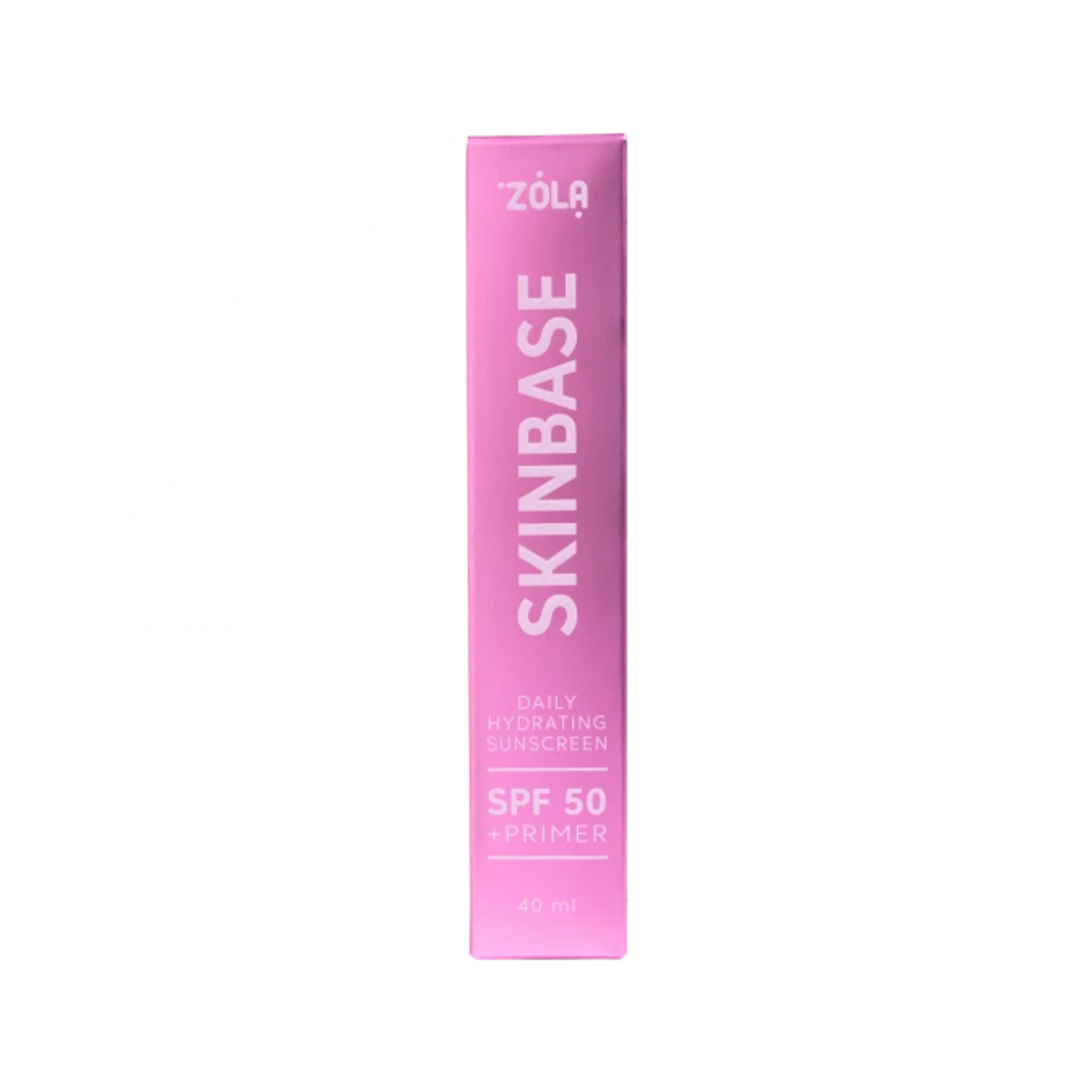 ZOLA SPF 50 hydraterende zonnebrand voor dagelijks gebruik