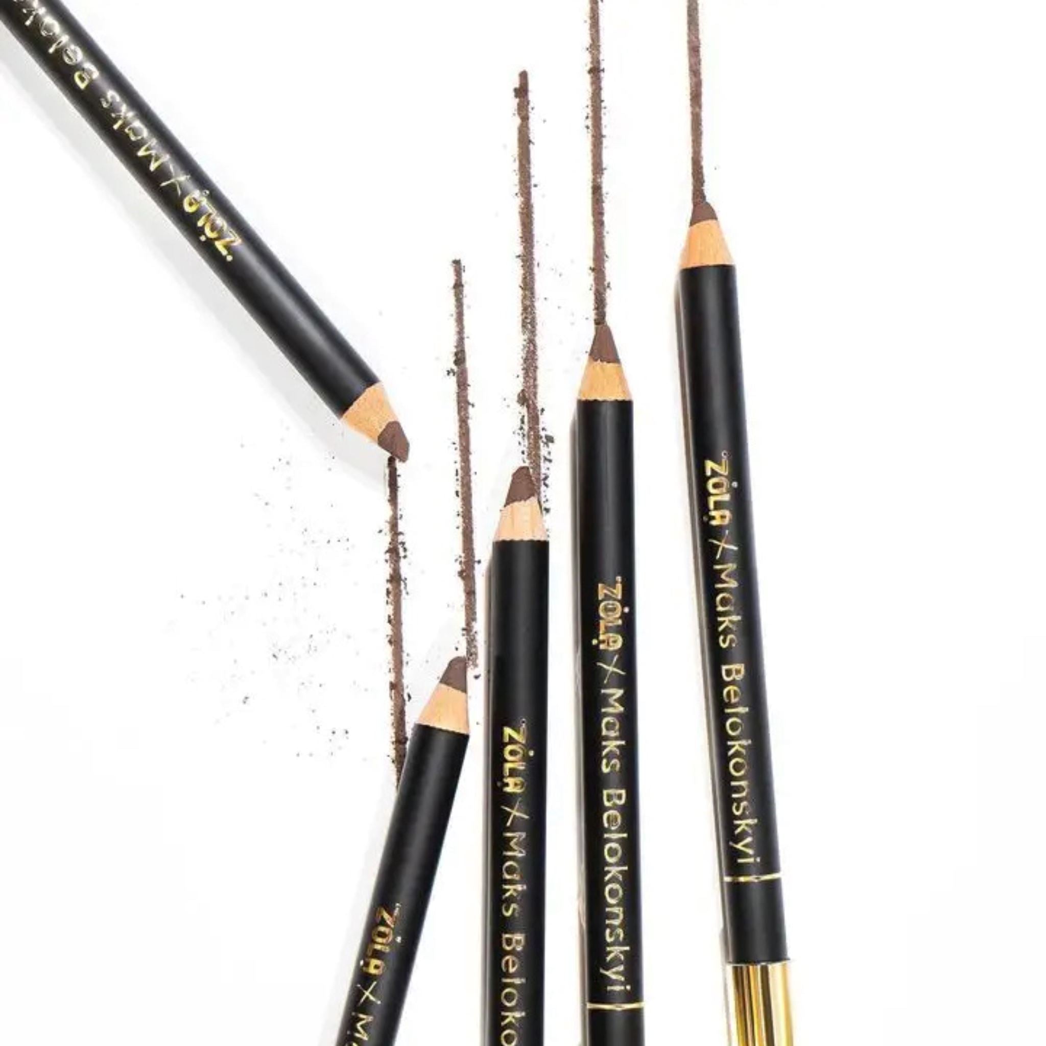ZOLA x Maks Belokonskyi Brow Powder Pencil professioneel poederpotlood voor wenkbrauwen