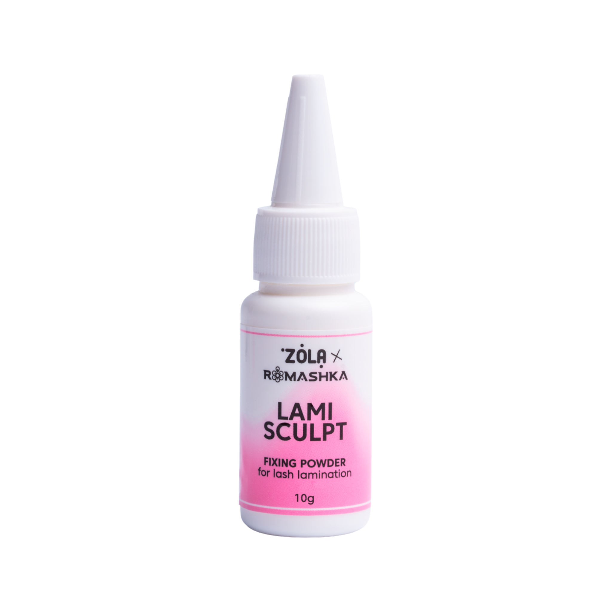 ZOLA x Romashka LamiSculpt fixing powder voor lash lamination