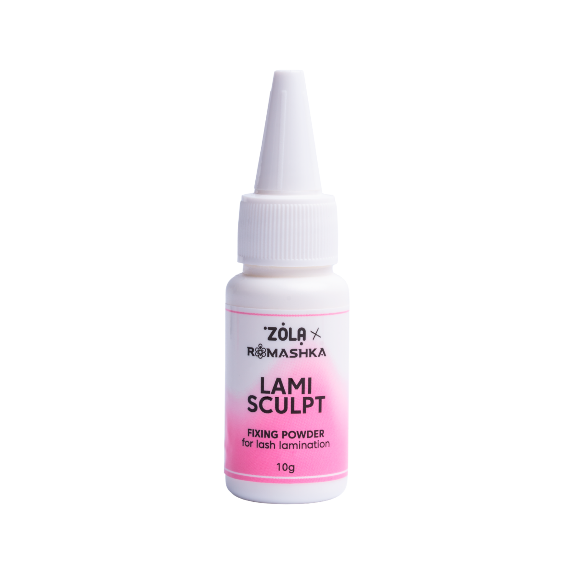 ZOLA x Romashka LamiSculpt fixing powder voor lash lamination
