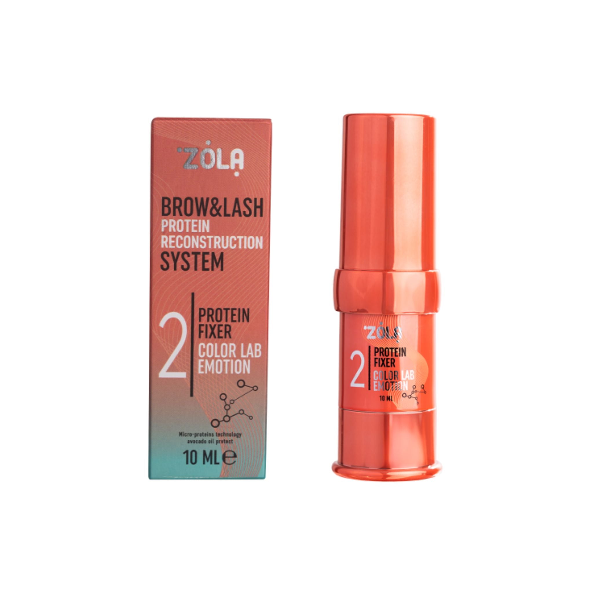 BROW & LASH LAMINATION | COLOR LAB EMOTION STEP 2 - Protein Fixer