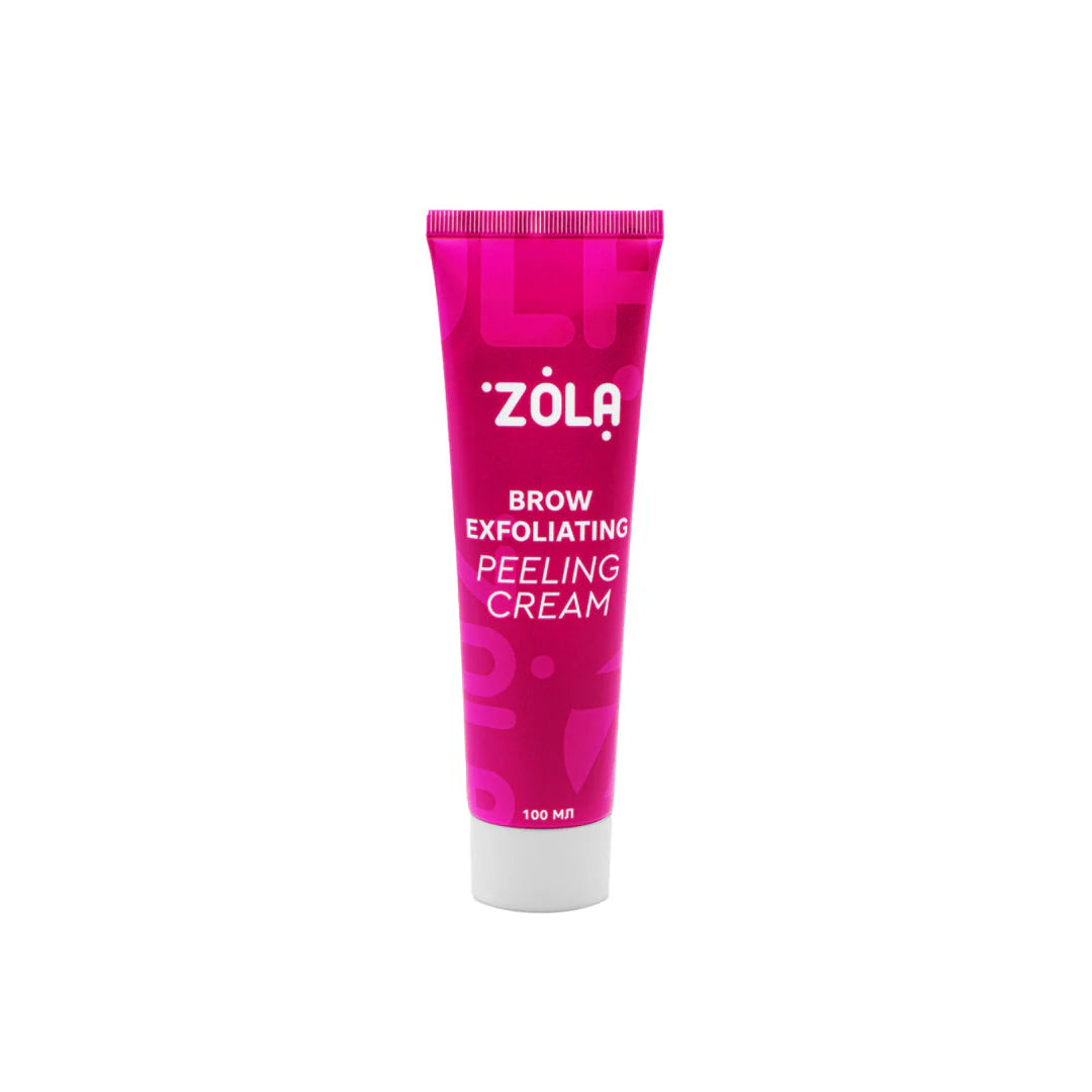Exfoliate voor wenkbrauwen van Zola