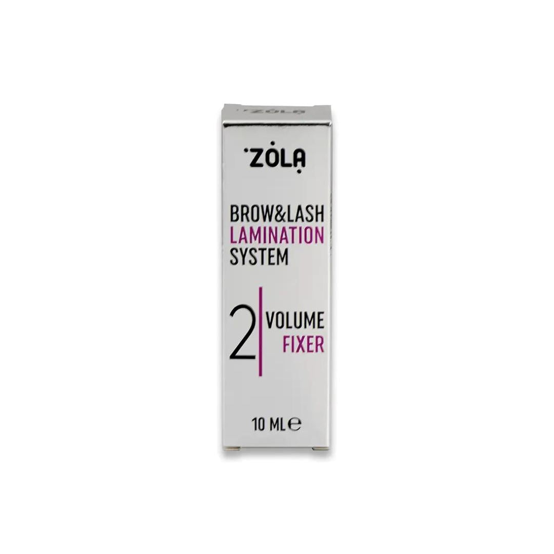 ZOLA Brow Lamination Volume Fixer – Stap 2 voor langdurige, perfect gelamineerde wenkbrauwen.