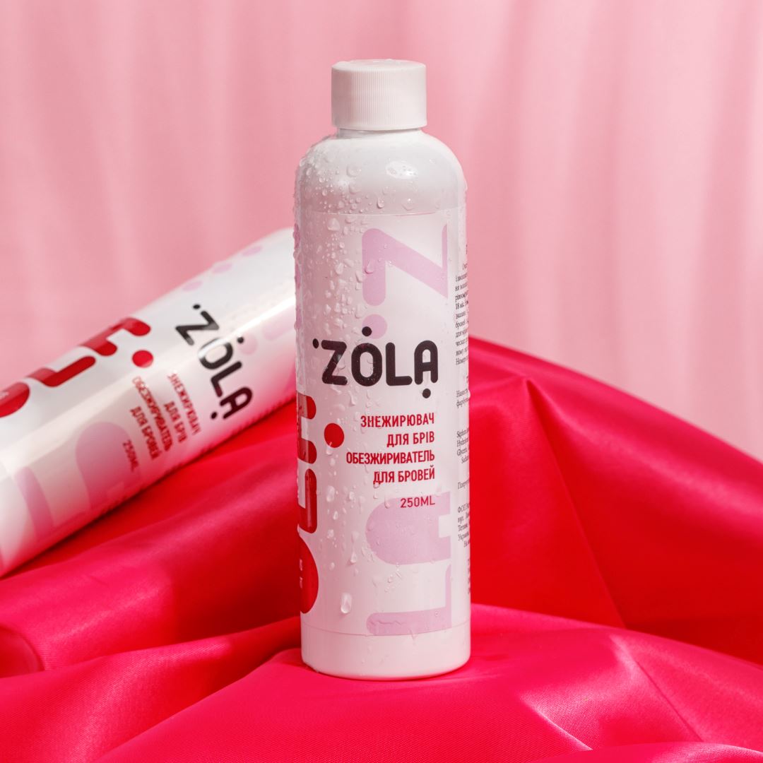 ZOLA Eyebrow Degreaser – professionele wenkbrauwontvetter voor een gelijkmatige, langdurige kleuring en effectieve reiniging van huid en haartjes.
