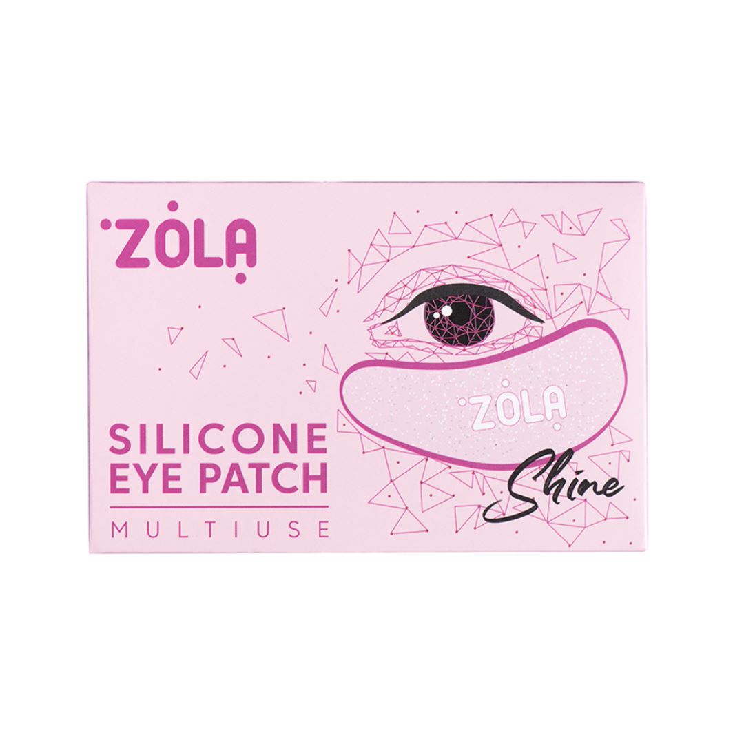 ZOLA herbruikbare siliconen eyepatches in fuchsia pink – hypoallergeen, flexibel en eenvoudig te reinigen. Ideaal voor lashlifts en wimperextensions