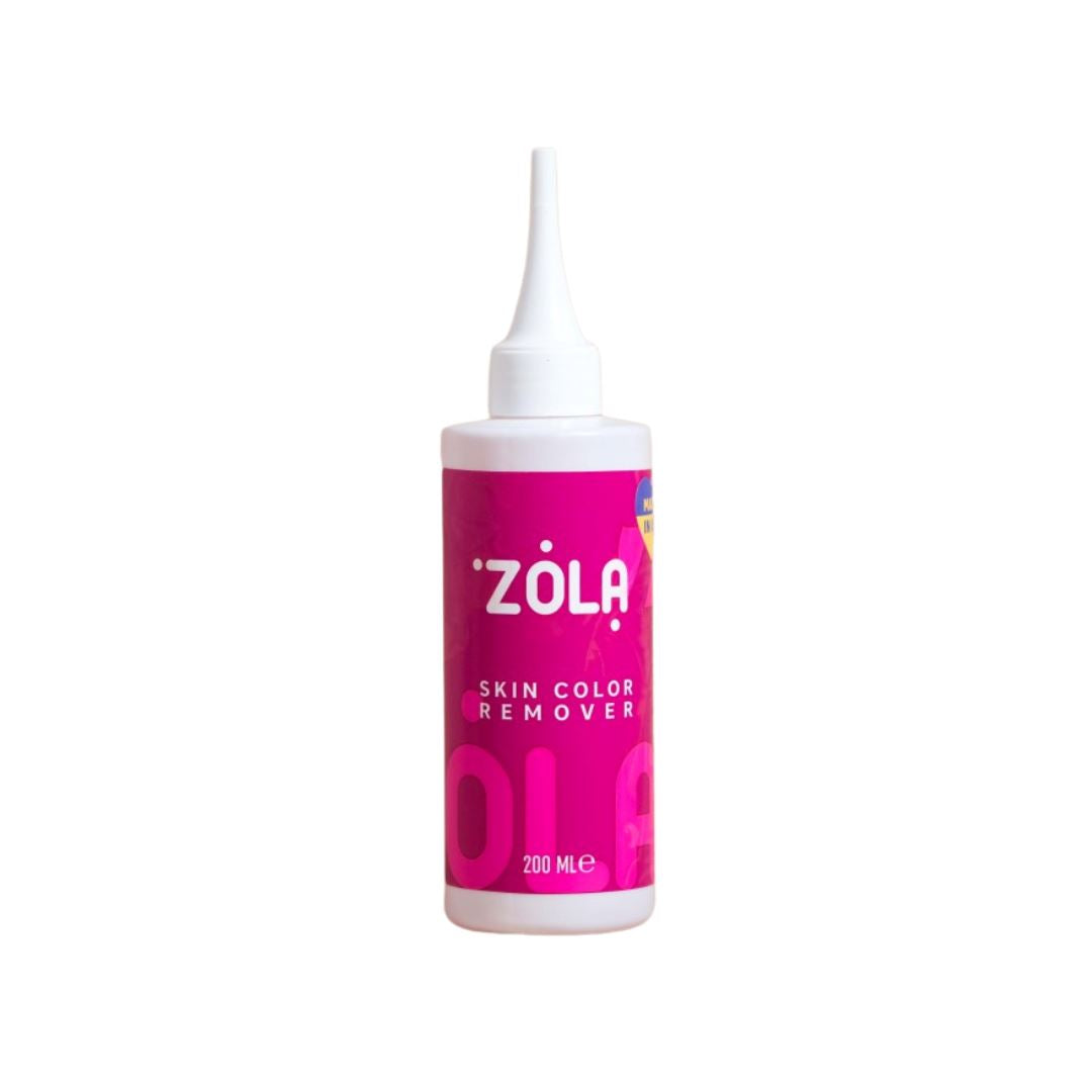 ZOLA Color Remover – professionele formule voor het verwijderen van overtollige wenkbrauw- en wimperverf, zacht maar effectief, geschikt voor subtiele kleurverlichting.